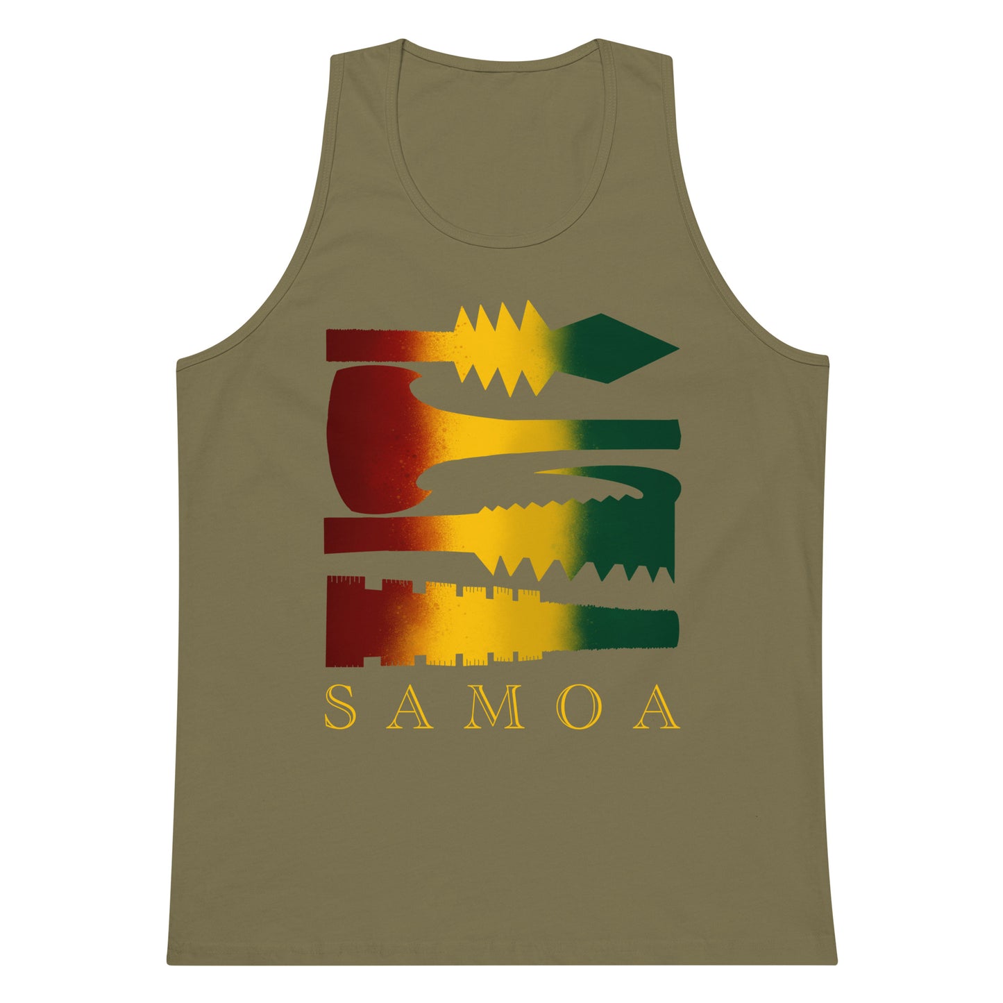 SM aupega Samoa Men’s premium tank top